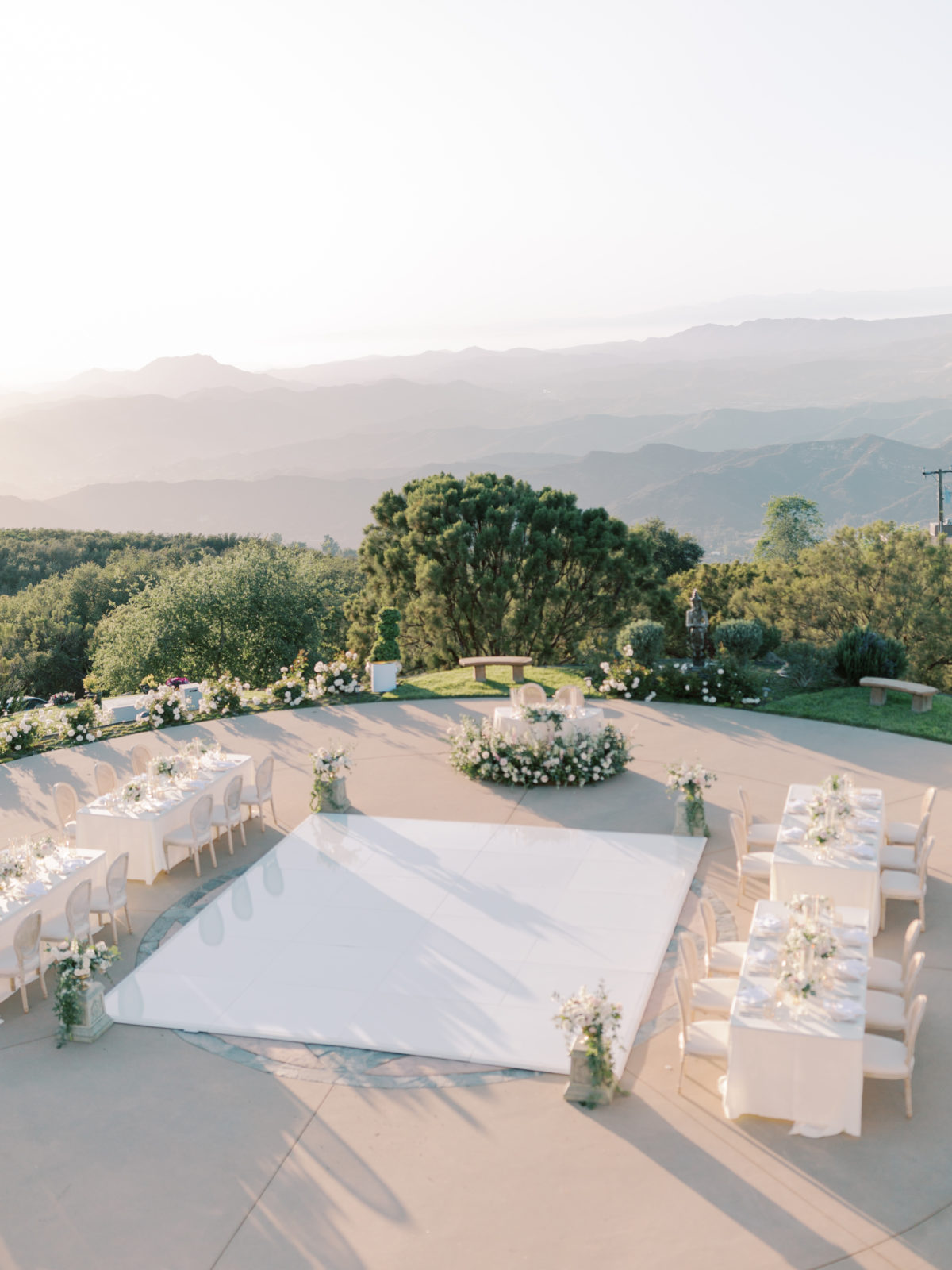 Wedding with breathtaking views