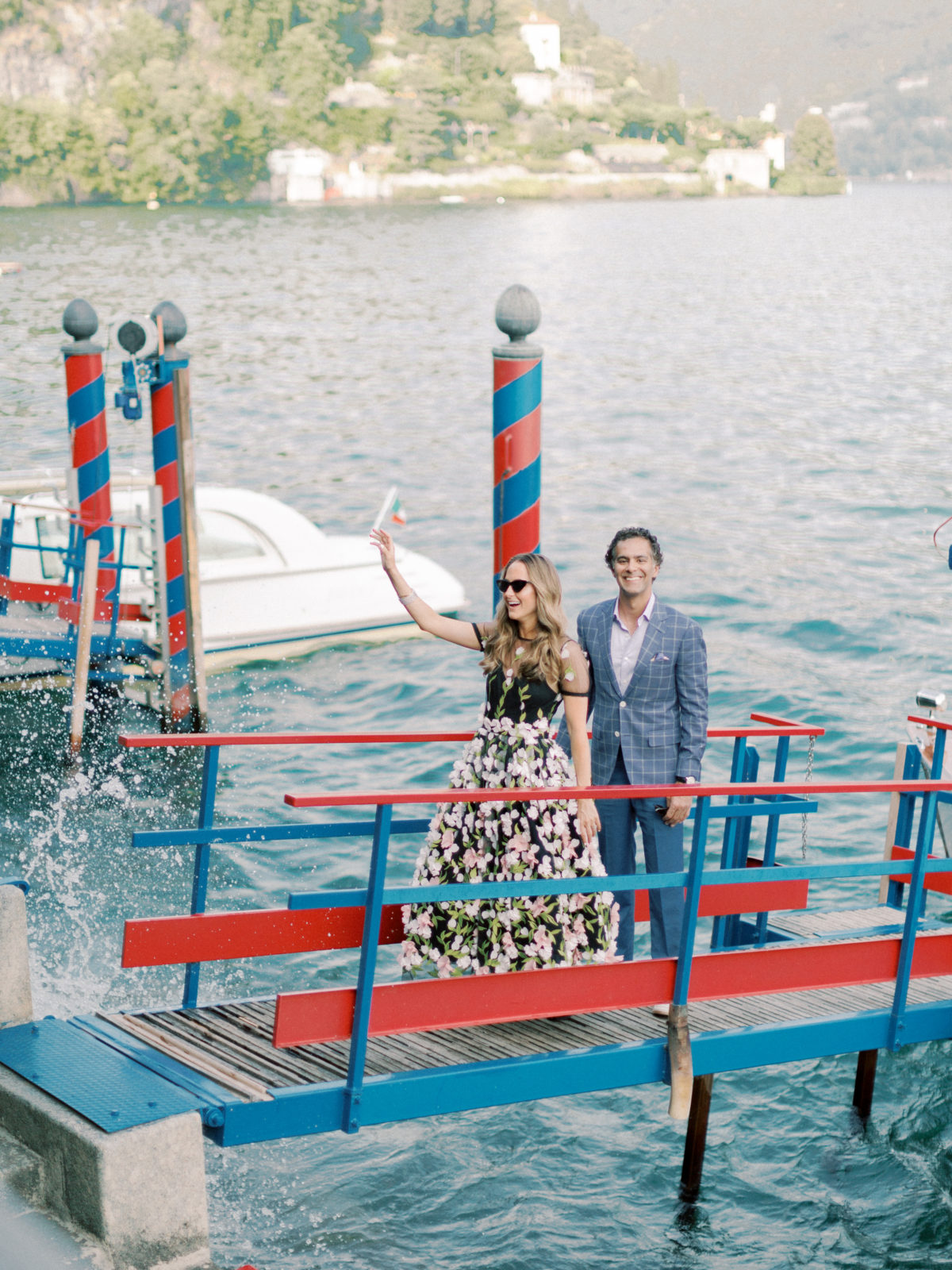 Fashion Forward Wedding on Lake Como
