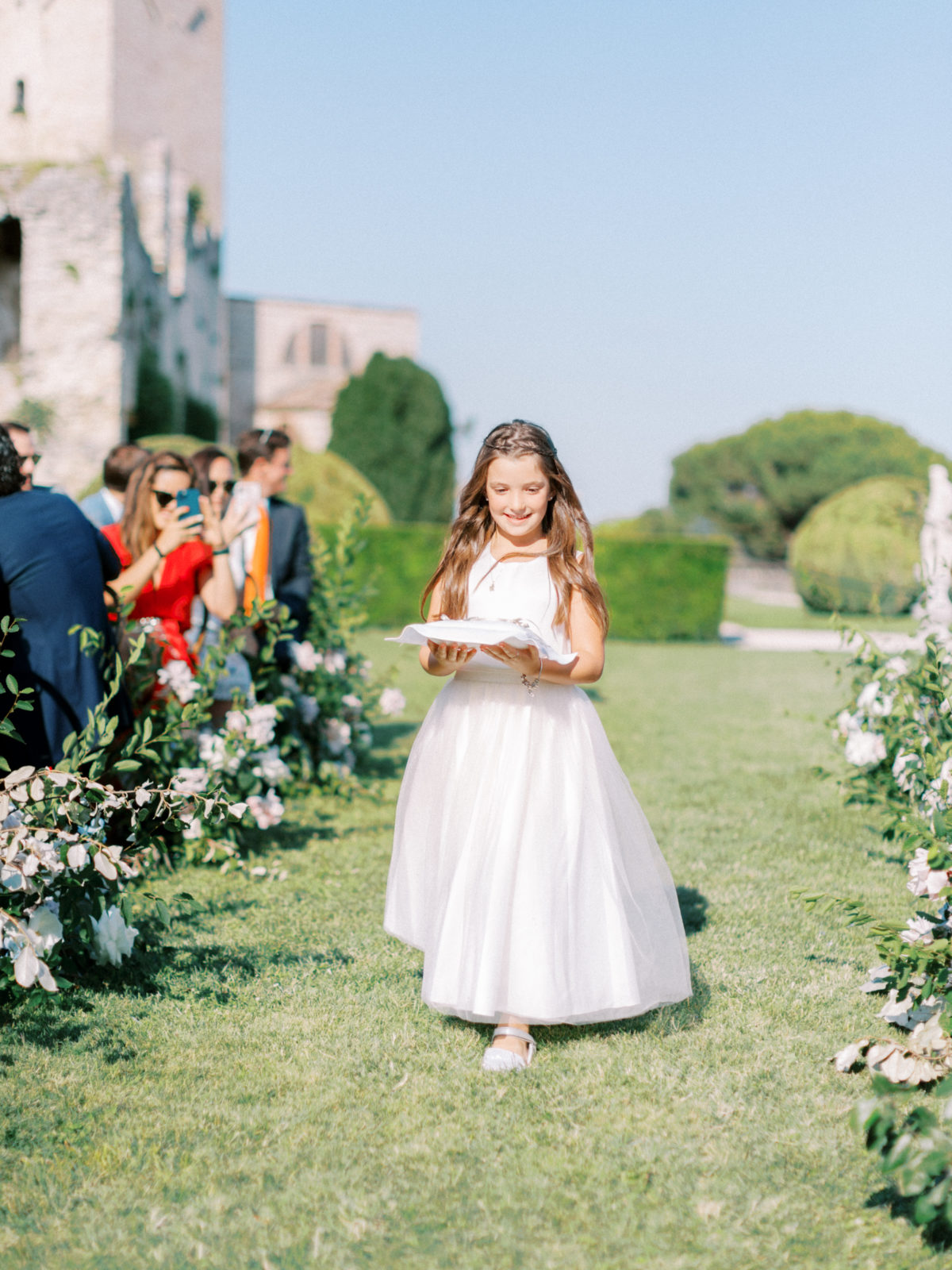 Tuscany wedding in a castle
