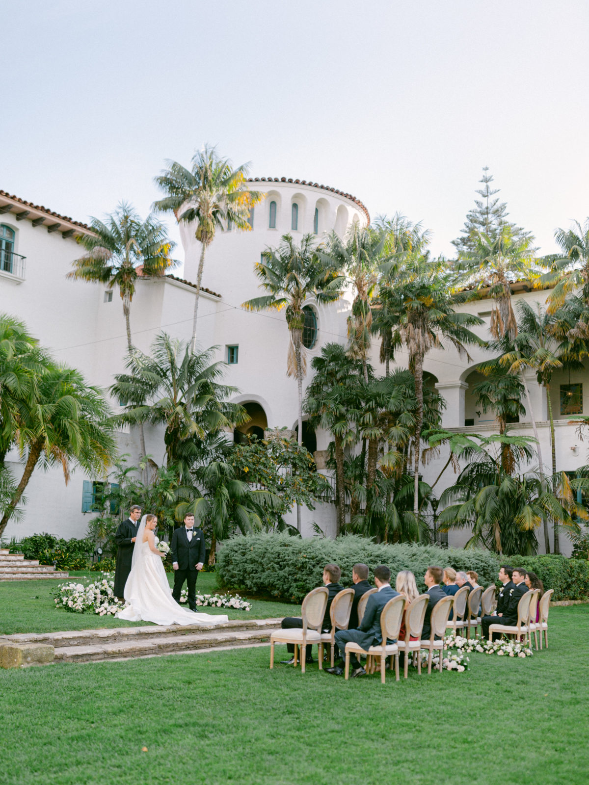 Santa Barbara Courthouse wedding