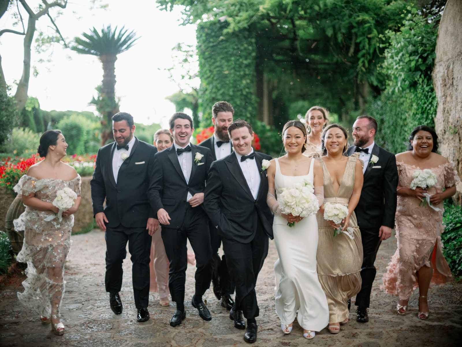 Amalfi Coast Wedding at Villa Cimbrone