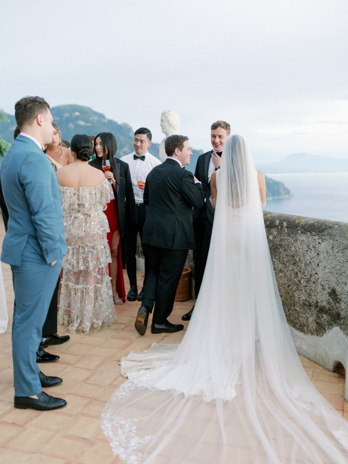 Amalfi Coast Wedding at Villa Cimbrone