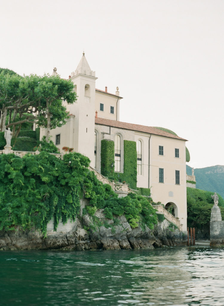 Villa Del Balbianello Engagement Photo in Lake Como