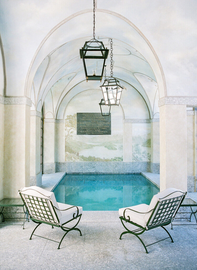 villa balbiano pool